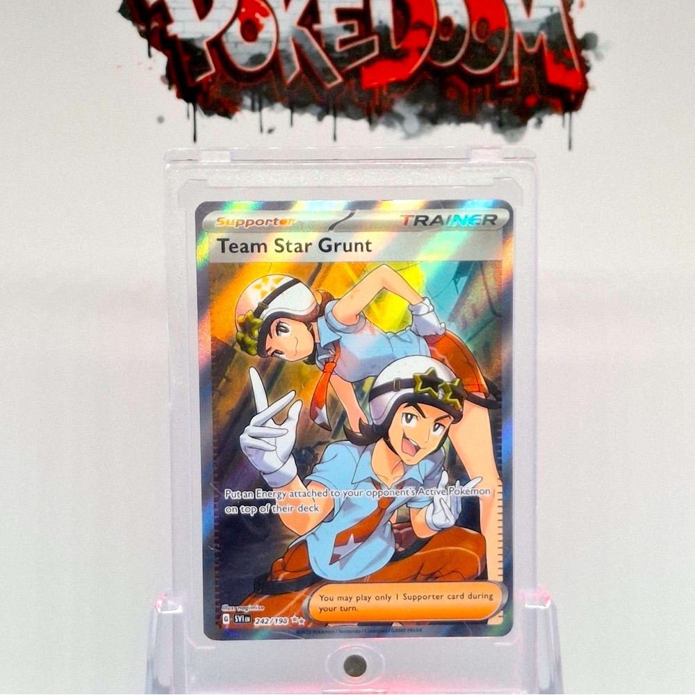Pokémon Team Star Grunt Trainer Card